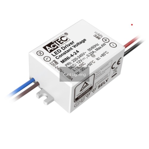 AcTec Mini LED Driver 24V 4W Niet Dimbaar