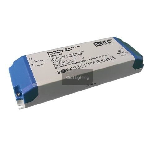 AcTec 24V Dimbare Constant Voltage LED Drivers – 50W & 100W