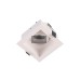 FORD 19 – Vierkante LED Inbouwspot Dim-to-Warm 8w (Zwart/Wit)