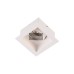 FORD 19 – Vierkante LED Inbouwspot Dim-to-Warm 8w (Zwart/Wit)