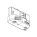 Global rail adaptor 3-fase