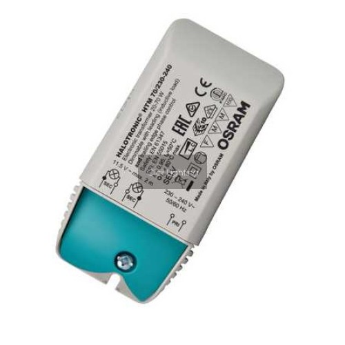Osram Halotronic HTM 70/230-240 – EVG voor 12V halogeen (Op=Op!)