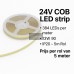 24V COB LED strip – 384 LEDs/m – 13W/m – CRI>90 – IP20 – 5 meter rol 
