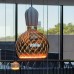 Segula SG-55059 – Floating Globe 150 Twisted Smokey Grey