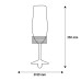 Segula SG-55461 – Floating Champagne Clear