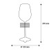 Segula SG-55463 – Floating Red Wine Clear-Clear