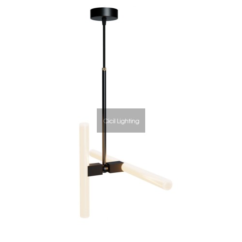 Segula Plafondhouder Axis S14d – Metalen Plafondfitting Zwart (50968)