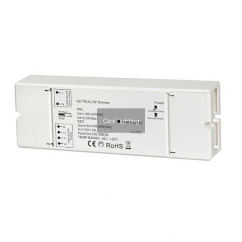 RF AC triac dimmer